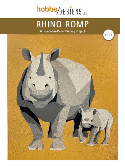 Nähanleitung Rhino Romp Hobbs Design