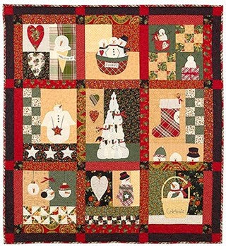 Nähanleitung Snowman Country Bunny Hill Design