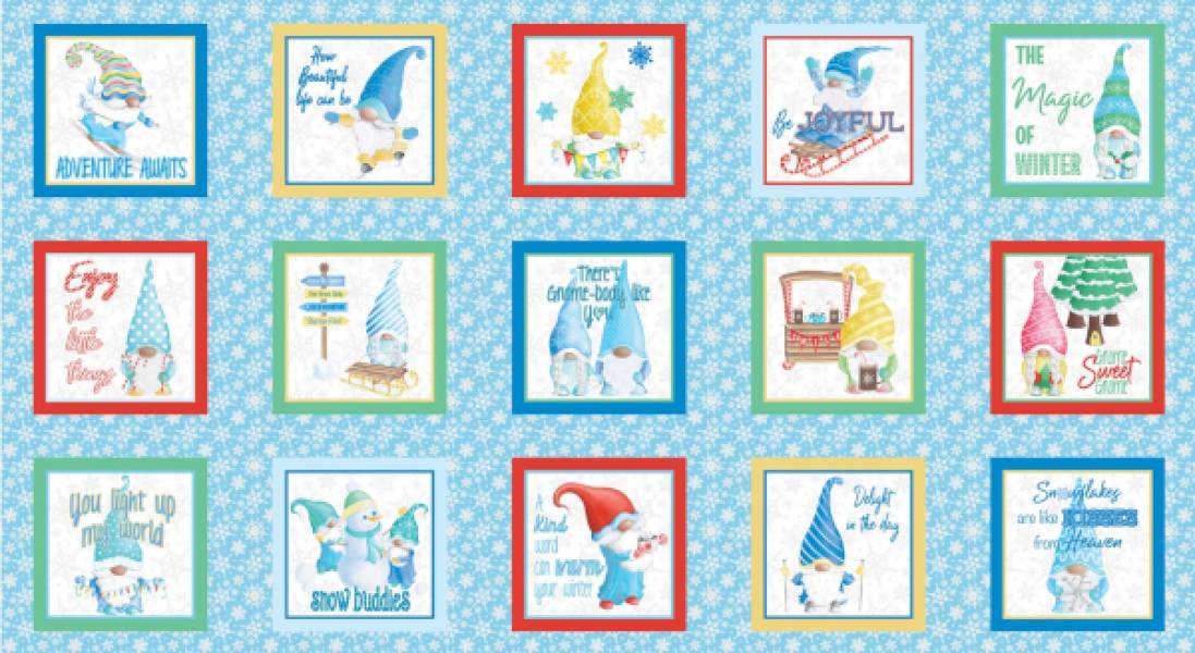 Blue Winter Time Boxes