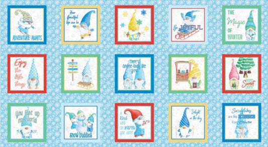 Blue Winter Time Boxes