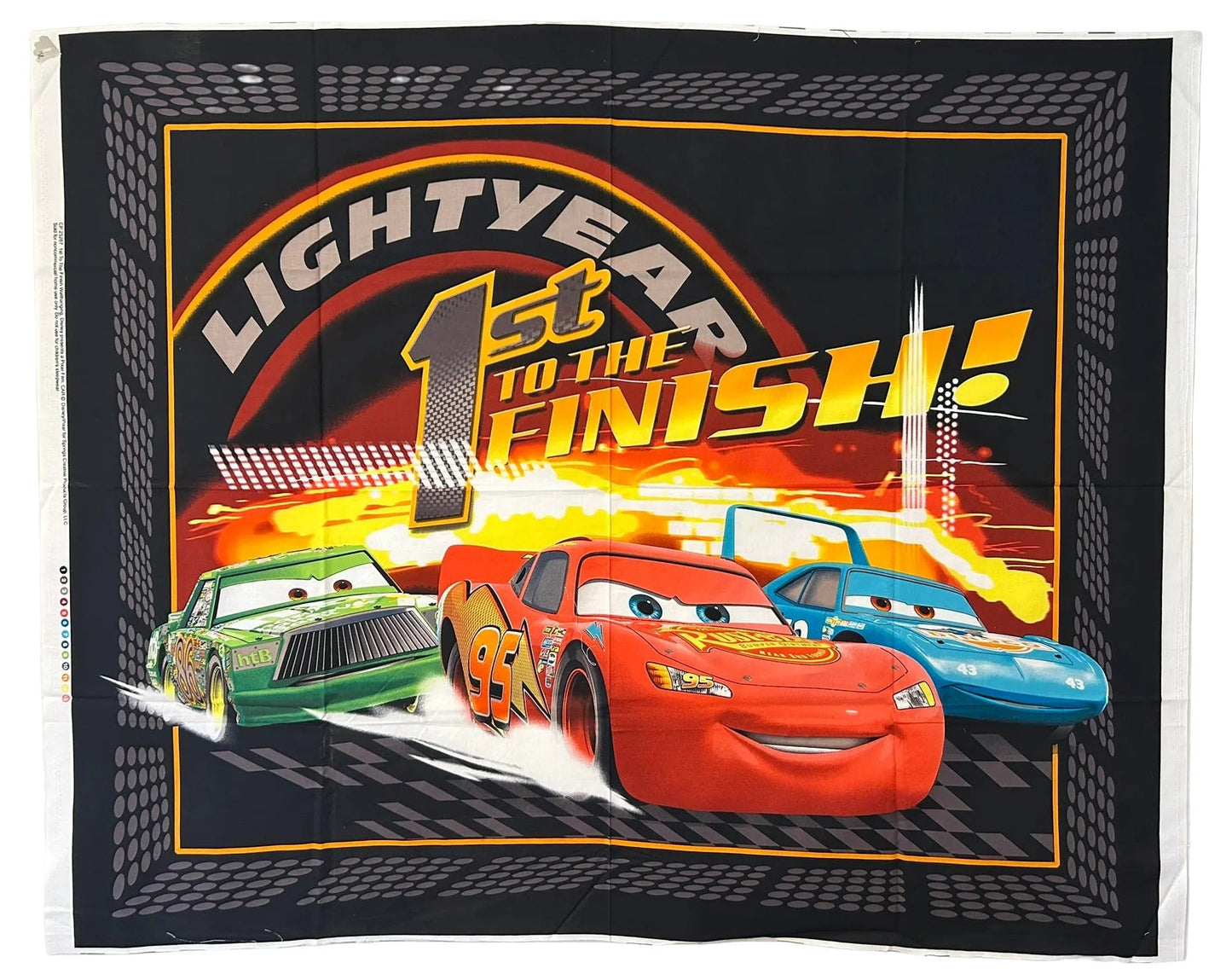 Panel Cars - 1 st To The Finish Gundi's Quilt Heaven Importeur