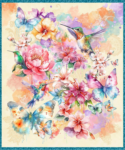 Stoffpaket Hummingbird Gundi's Quilt Heaven