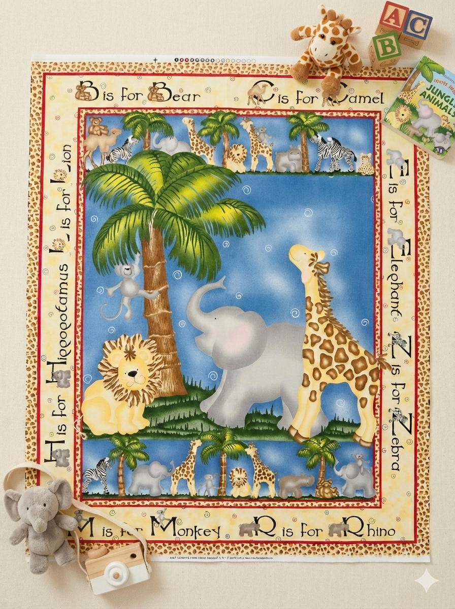 Jungle Jamboree Quilt Gundi's Quilt Heaven Importeur