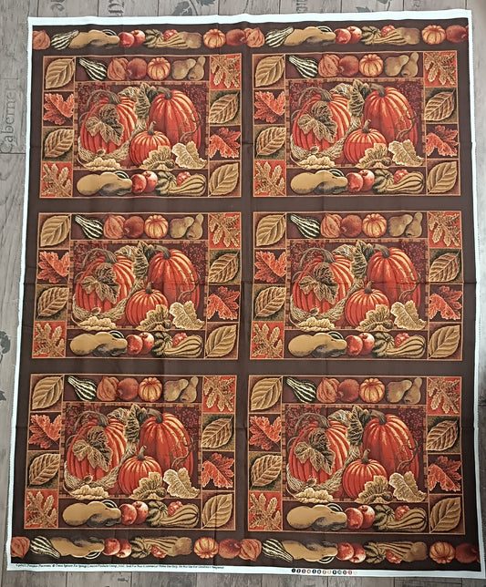 Panel Pumpkins Placemats Springs Creative