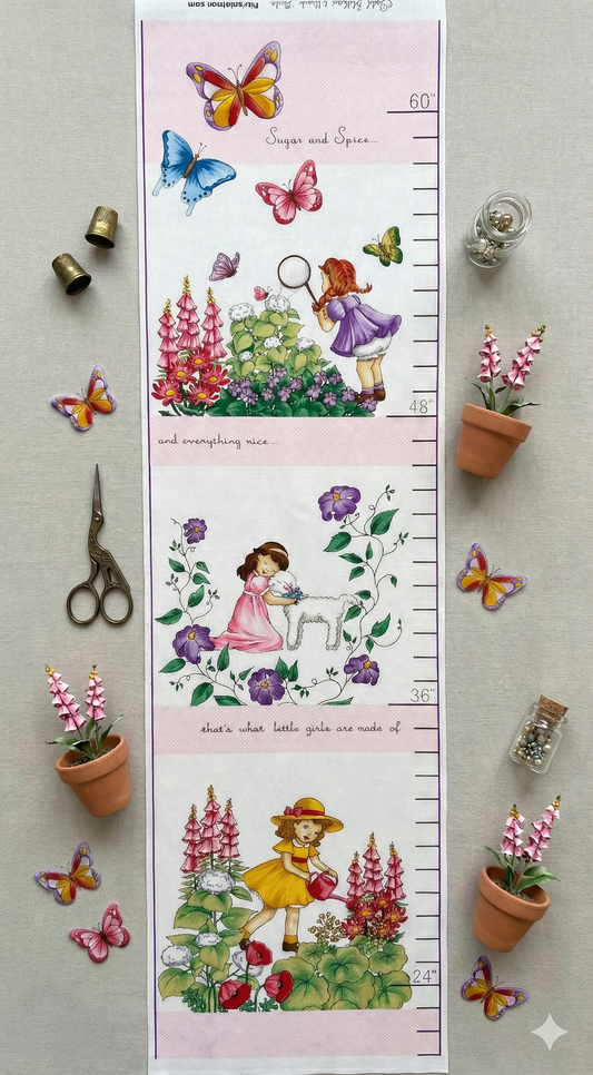 Panel Sprout and Spell Gundi's Quilt Heaven Importeur