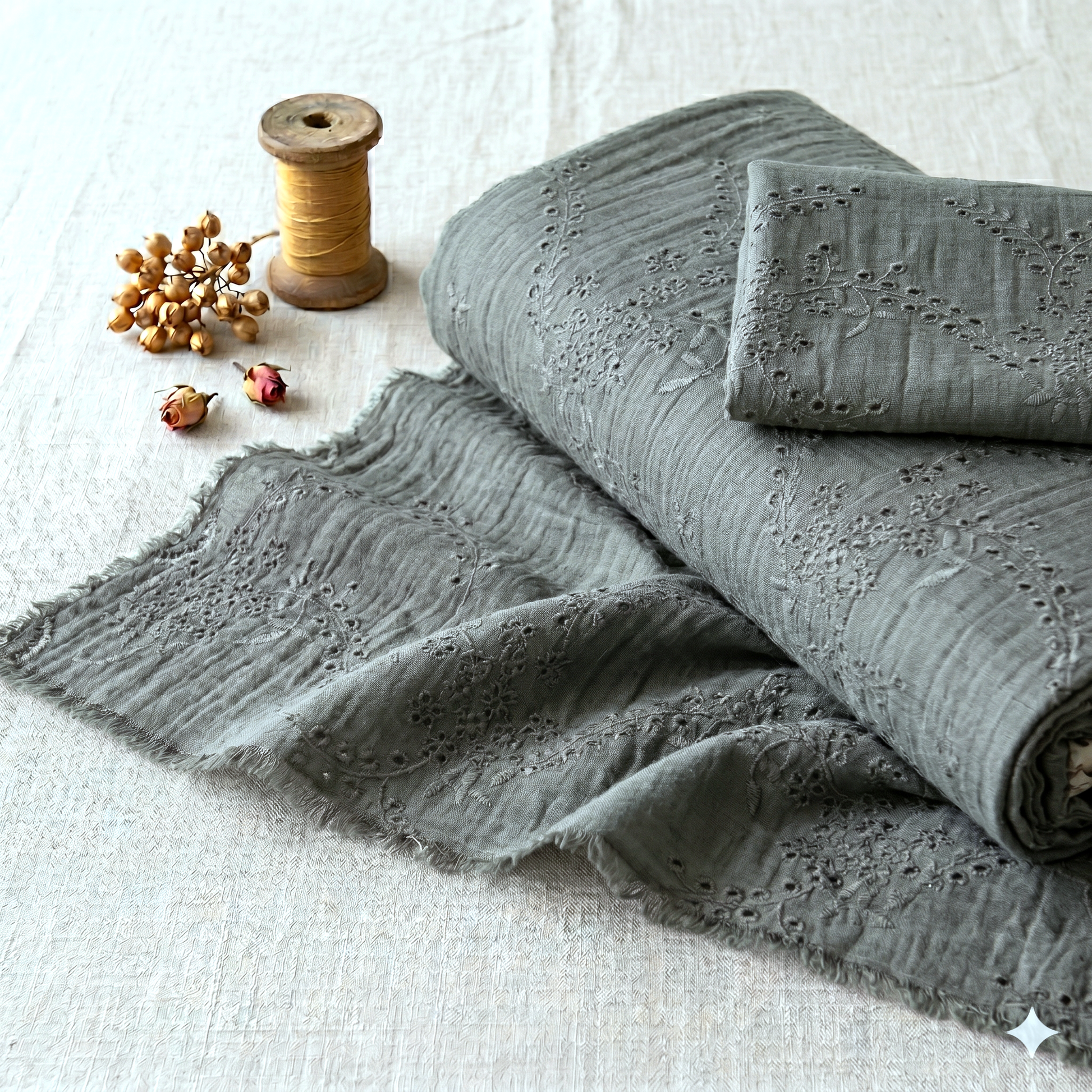 Bekleidungsstoff Ash Bloom Swafing GmbH