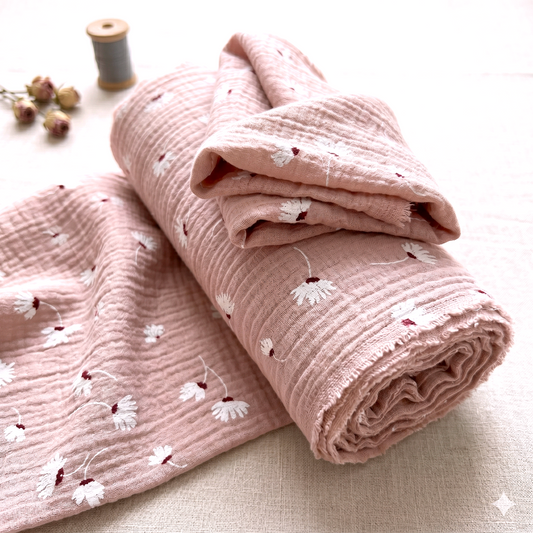Bekleidungsstoff Daisy Rose
