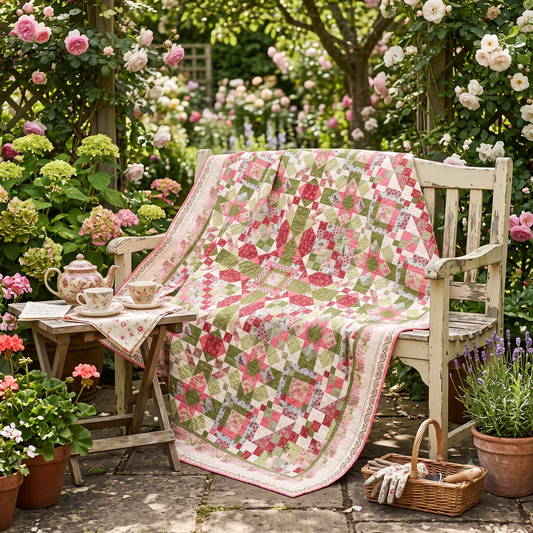 Mystery Quilt 2026  - Nähanleitung Variante B - 200 cm x 200 cm