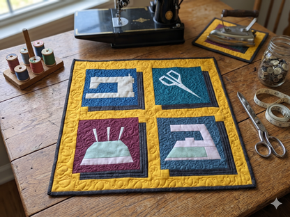 Stoffpaket Stoffpaket Willkommen im Nähzimmer DalinSali Gundi's Quilt Heaven