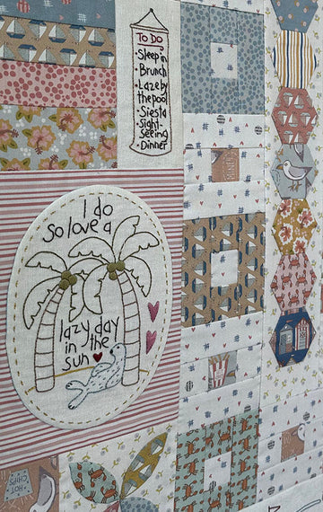 Nähanleitung Happy Travels Quilt The Birdhouse