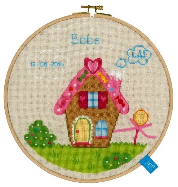 Stickpackung Gingerbread House Vervaco