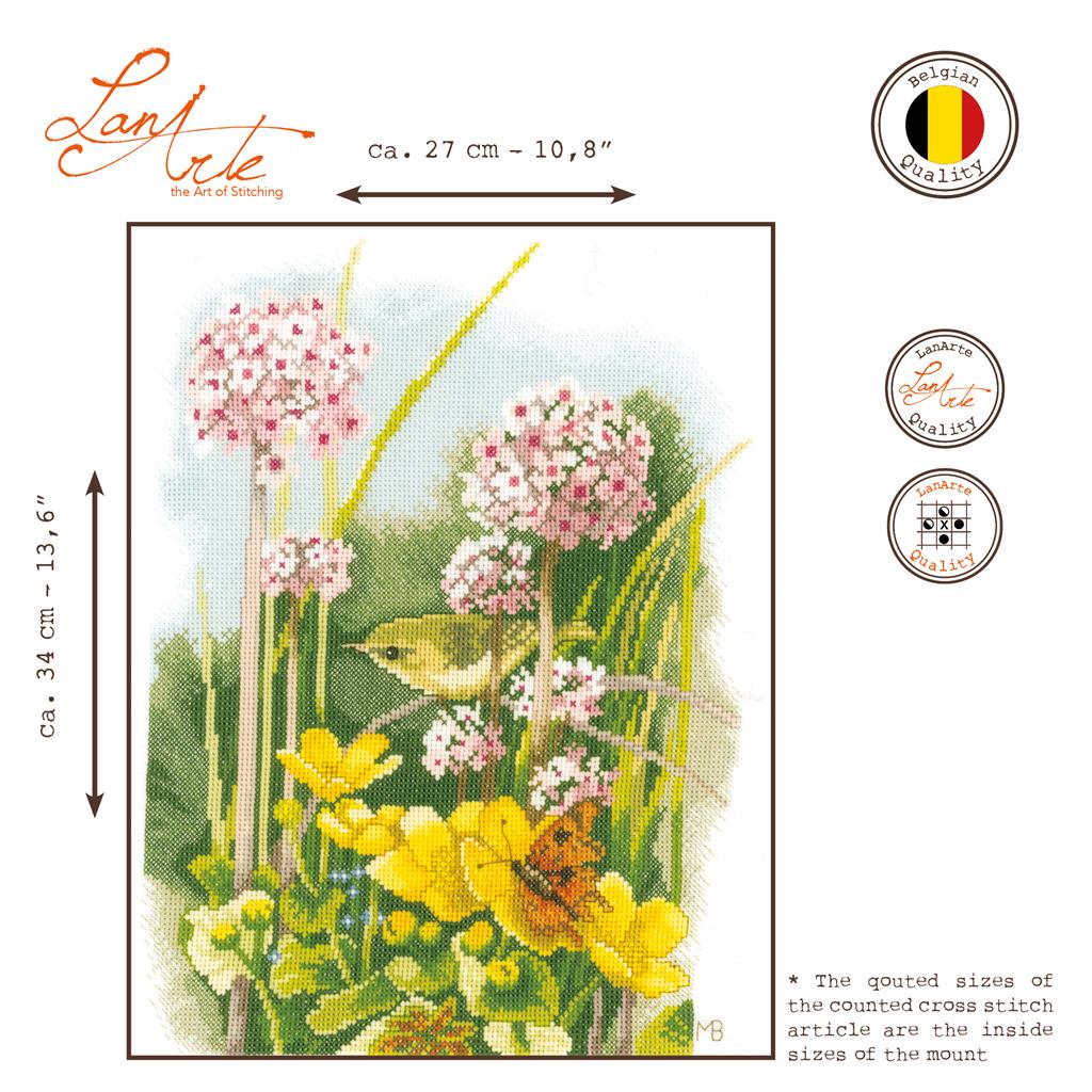 Stickpackung Little Bird MB Lanarte