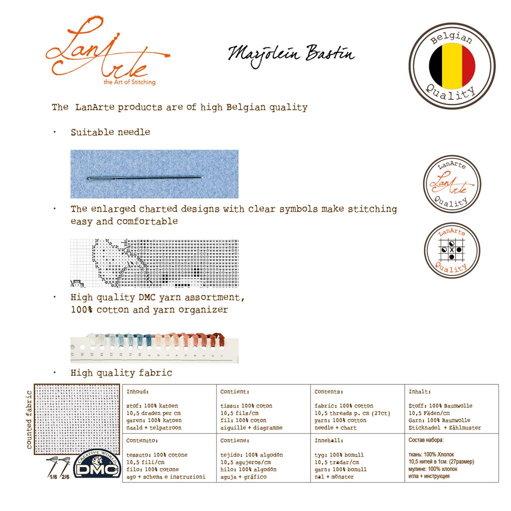 Stickpackung Little Bird MB Lanarte