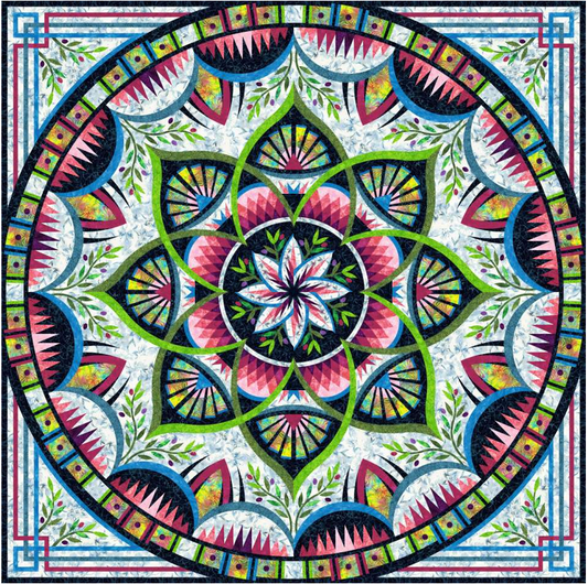 Stoffpaket Queen - GQH Watermelon Blast - TOTM *Arcadia* 2027 Anzahlung Judy Niemeyer Quilting