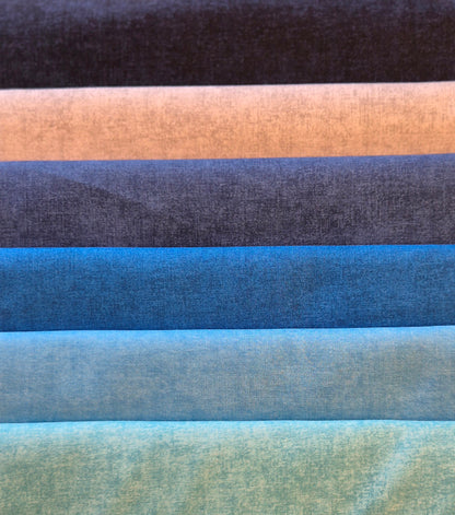 Stoffpaket Stoffpaket Explosion Blau DalinSali Gundi's Quilt Heaven