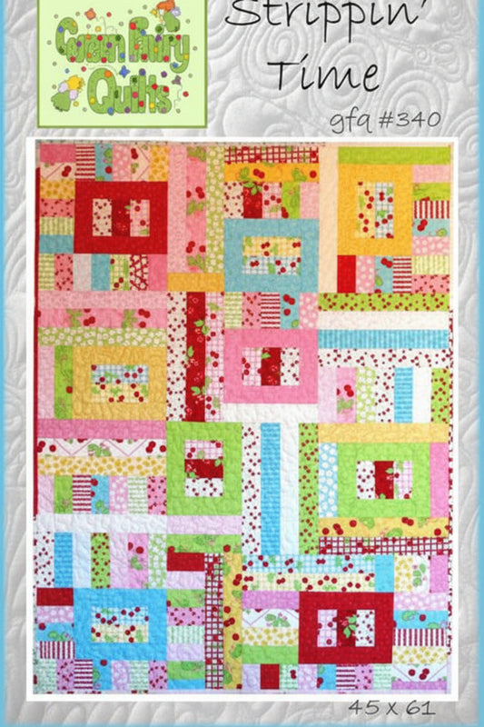 Nähanleitung Strippin Time Gundi's Quilt Heaven Importeur