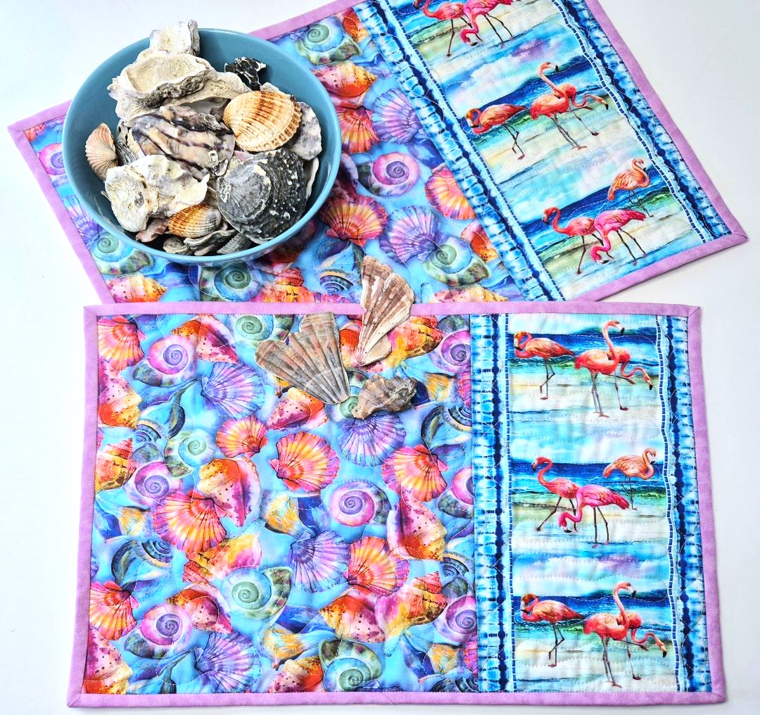 Materialpackung Flamingo Gundi's Quilt Heaven