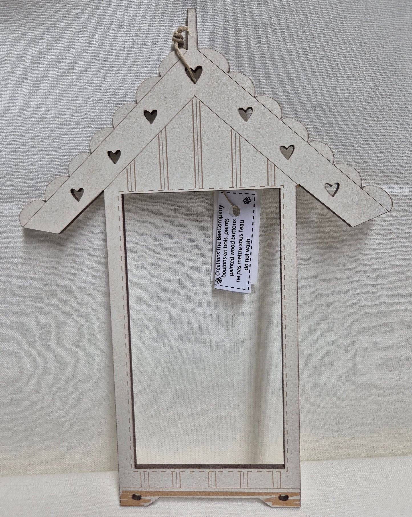 Haus-Rahmen mit Herzen