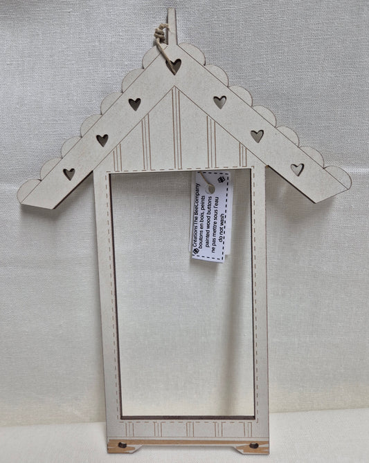 Haus-Rahmen mit Herzen