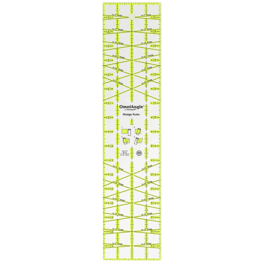 Omnigrid  Neon Slip Ruler  4 x 18 Inch