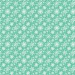 Baumwollstoff Patchworkstoff *Green Wonderland Snow* Eiskristall Schneeflocke Stern türkis mint weiß B 12822B-44