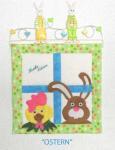 Materialpackung *Ostern* Wandquilt 12 x 12 Inch Hase und Huhn MP21-0073